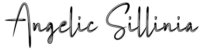 Angelic Sillinia font