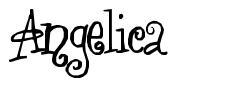 Angelica шрифт