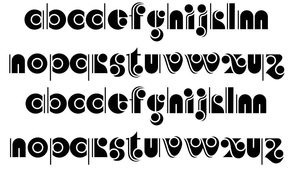 Angelica CP font Specimens