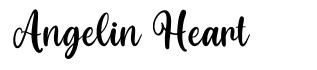 Angelin Heart font