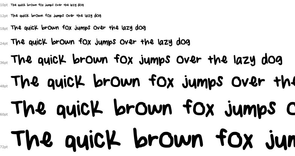 Angelina Handwriting шрифт Водопад