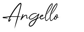 Angello 字形