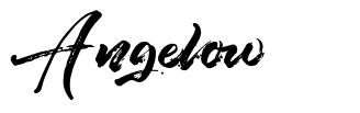 Angelow шрифт
