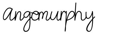 Angemurphy font