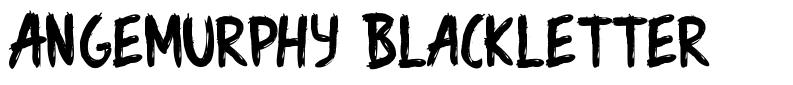 Angemurphy Blackletter font