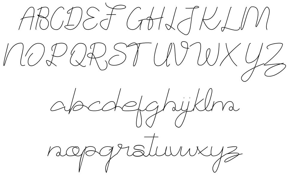 Angkringanth フォント 標本