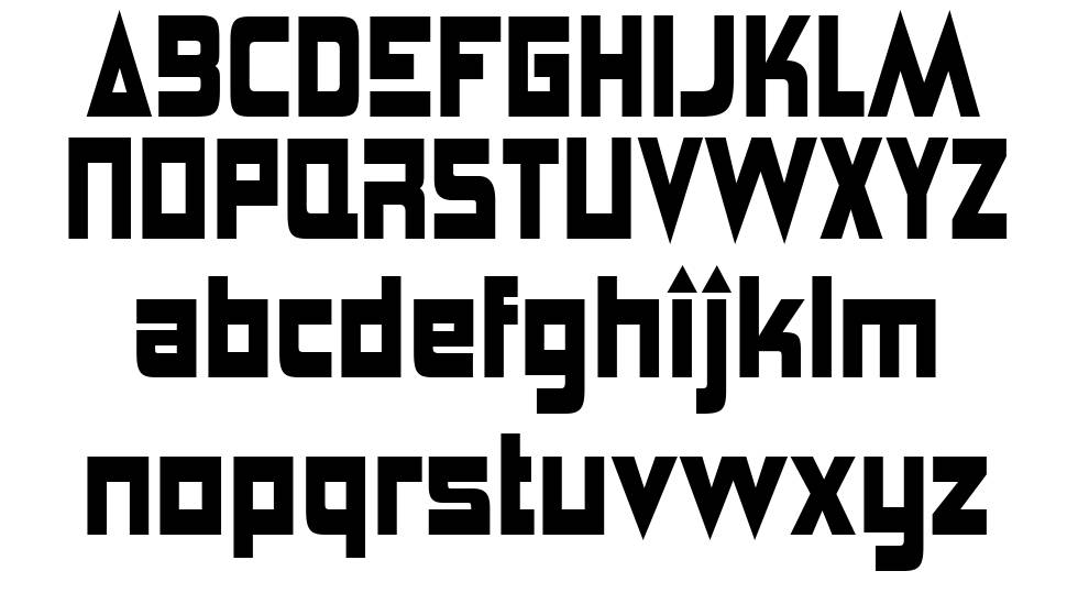 AnglepoiseLampshade-Regular font specimens