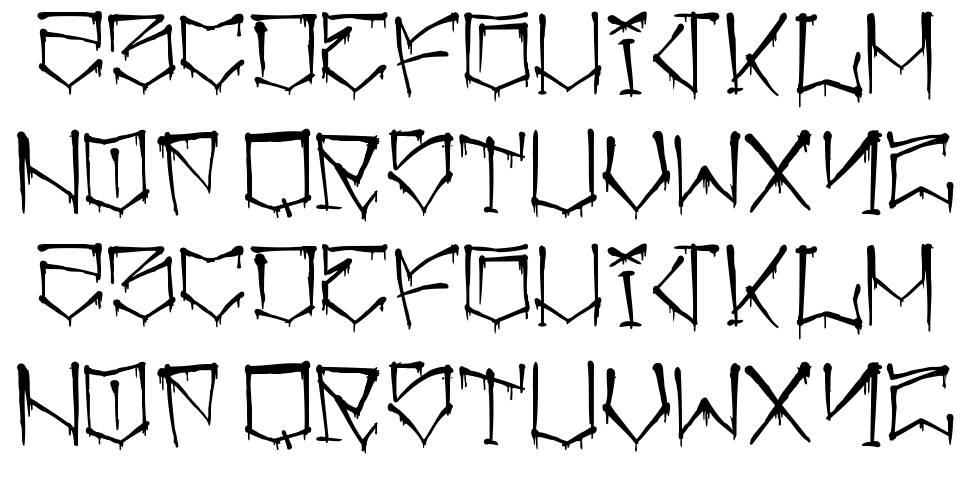 Angrydubs 2 font specimens