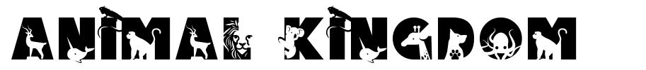 Animal Kingdom font
