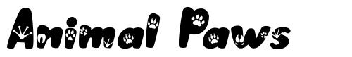 Animal Paws font