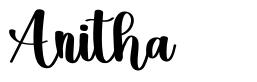 Anitha font