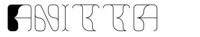 Anitta шрифт
