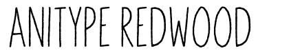 Anitype Redwood 字形