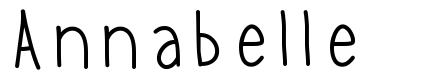 Annabelle шрифт