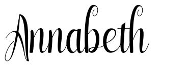 Annabeth 字形
