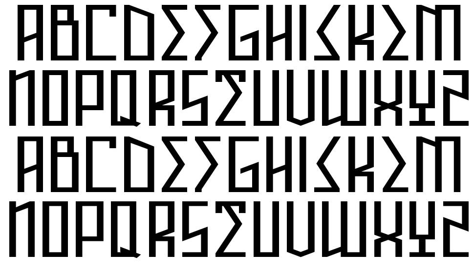Annihilator font Örnekler