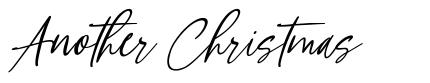 Another Christmas font