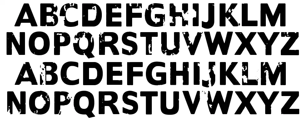 Another name forfont specimens