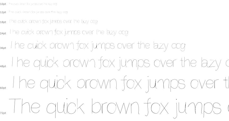 Another try font Waterfall