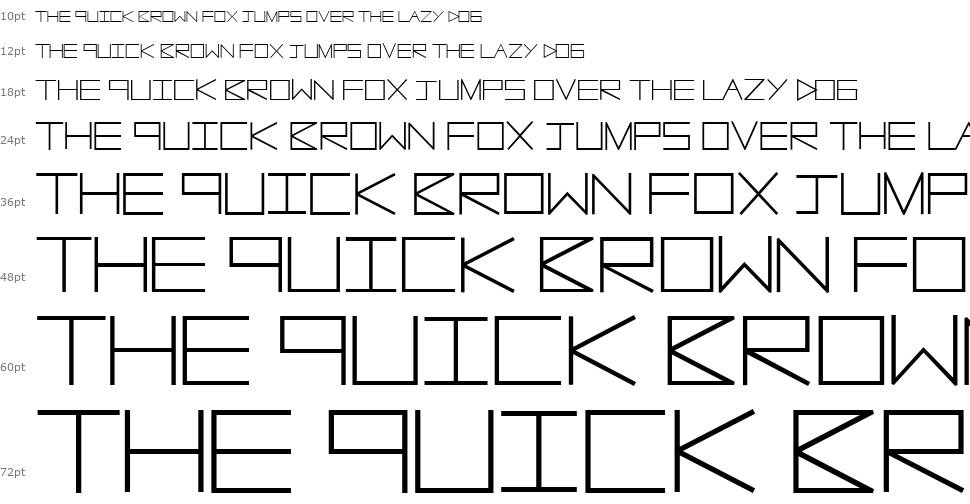 AnotherLine font Waterfall