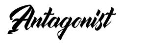 Antagonist font