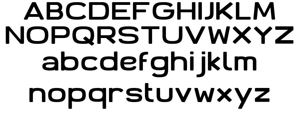Antaris CF font Örnekler