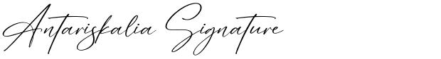 Antariskalia Signature