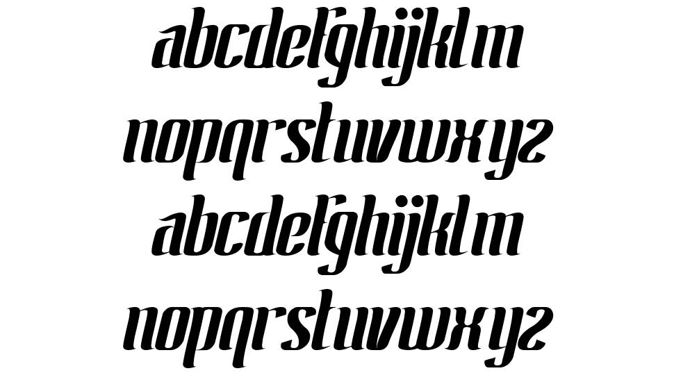 Antelope Run font by weknow - FontRiver