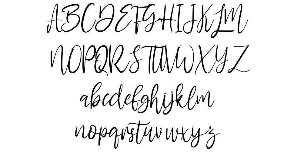 Antemy font Örnekler