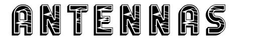 Antennas font