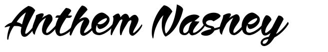 Anthem Nasney шрифт