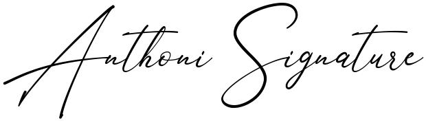 Anthoni Signature