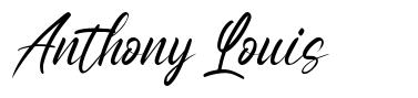 Anthony Louis font