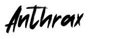 Anthrax font