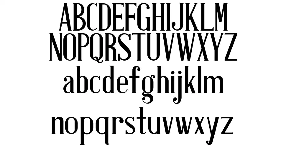 Antique Book Coverfont specimens