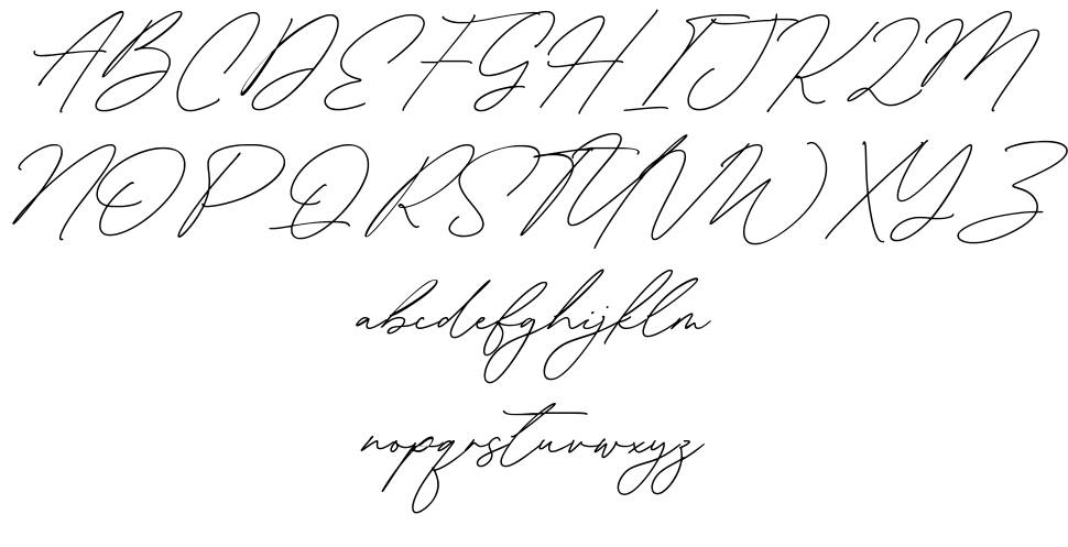 Antonio Fischer font specimens