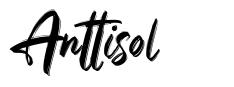 Anttisol font