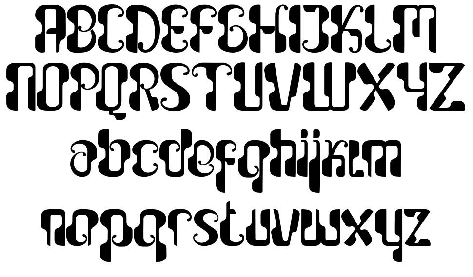Antucious font specimens