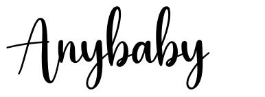 Anybaby шрифт