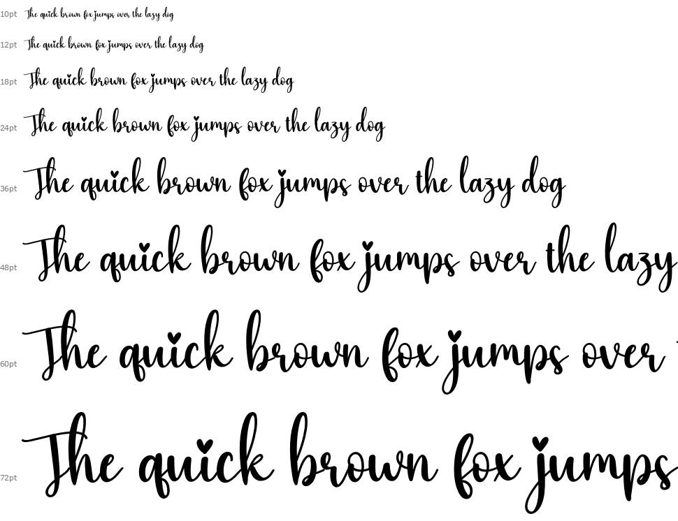 Anybaby font Waterfall