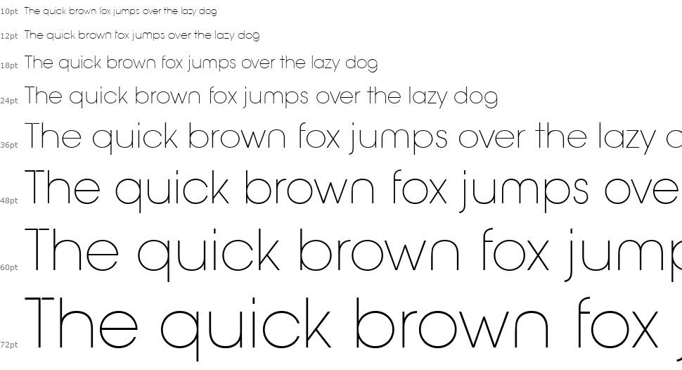 Aovel Neo font Waterfall