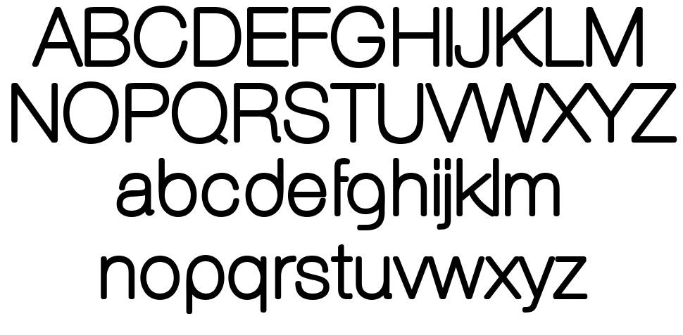 Aovel Sans Rounded font specimens