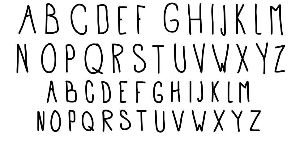 APD font specimens