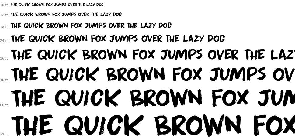 Apex Brush font Şelale