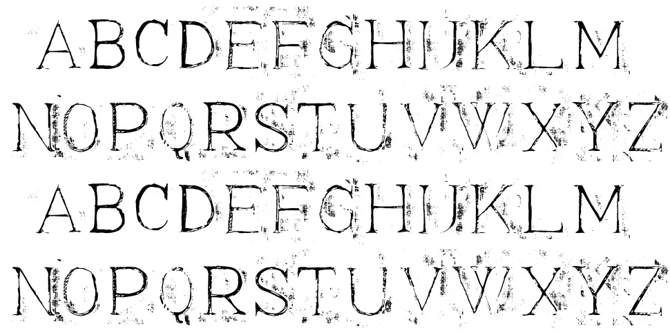 Appendix 3 font specimens