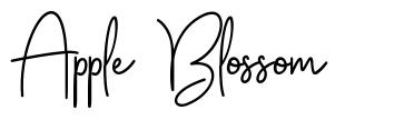 Apple Blossom шрифт