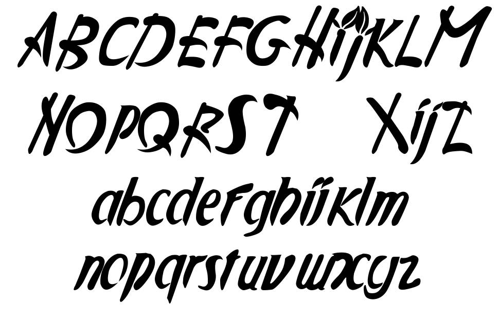 Applejuiced font specimens