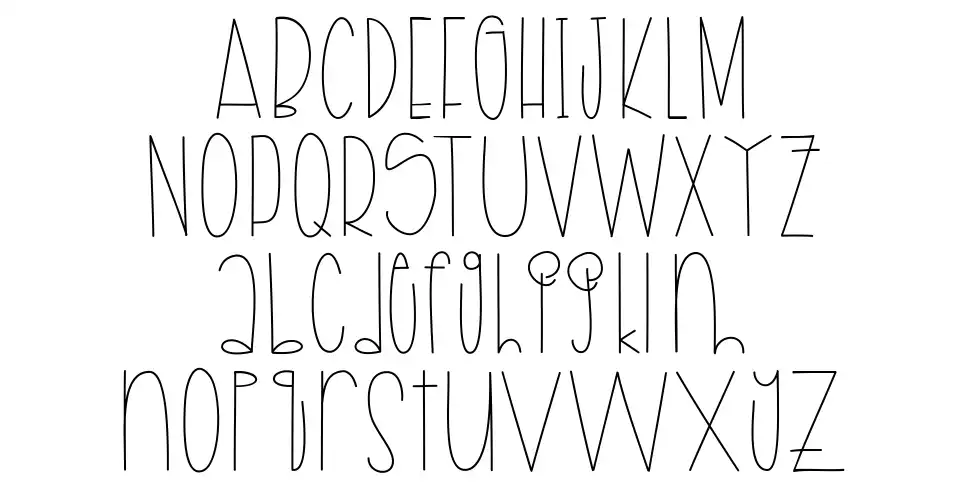Apples & Pears font by Chris Glover FontRiver
