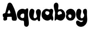 Aquaboy font