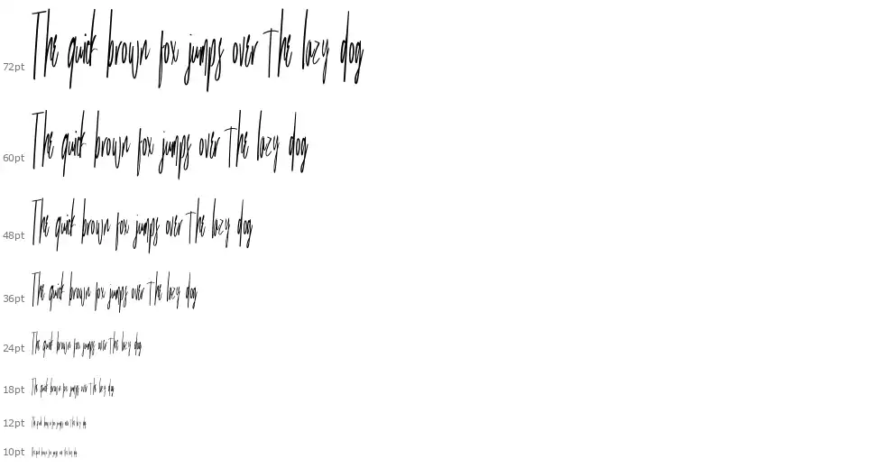 Aquality Handmadefont waterfall